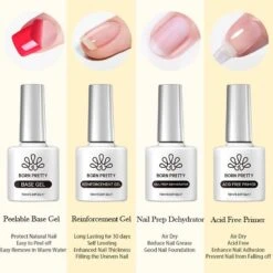 Function Gel Collection Base Top Coat 10ml -Born Pretty Salon hj2 4fdbf62c fdae 4ebf b222 1f3e272c0624