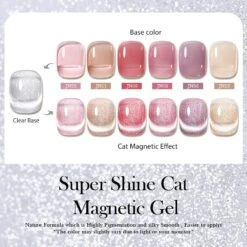 Super Shine Cat Magnetic Gel Jelly Nude Gel 10ml -Born Pretty Salon sk1 2802a6ab 00be 4c82 8b10 23054dda31a7