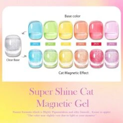 Super Shine Cat Magnetic Gel Jelly Nude Gel 10ml -Born Pretty Salon sk2 d0bd44e9 eb97 4fe6 9934 7605ae821fe6