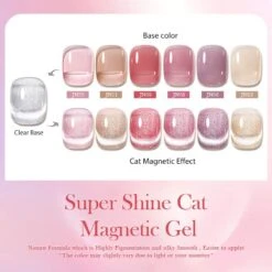 Super Shine Cat Magnetic Gel Jelly Nude Gel 10ml -Born Pretty Salon sk3 213ec0cf d72a 41f8 a977 ec0614440612