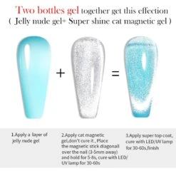 Super Shine Cat Magnetic Gel Jelly Nude Gel 10ml -Born Pretty Salon sm 2ec02705 6d4c 4788 8cdb 58d9a24092d2