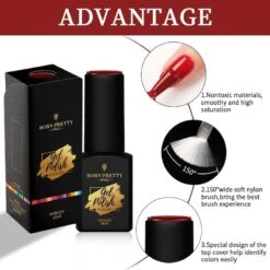 White Gel Polish #47 15ml -Born Pretty Salon sm 9dca6678 5b2a 4bcb b192 1a8f4696d2bb