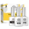 3pcs Set (Primer, Base Gel, Super Top Coat) 10ml