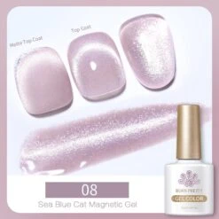 Sea Blue Cat Magnetic Gel 08 10ml -Born Pretty Salon z1 8 9cb9dc34 563a 4b54 9807 c882c3b552f5