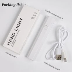 No Brand White Triangle Handheld Nail Lamp 3W -Born Pretty Salon zhu 11 CDZY 8fce3feb c7f2 4239 8618 1e60e44d5b09