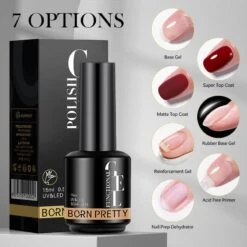 Function Gel Collection Base Top Coat 15ml -Born Pretty Salon zhu1 25619690 daa7 4d91 bc89 c4a31a47b9a5