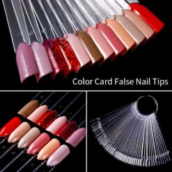 50pcs Clear Color Card False Nail Tips -Born Pretty Salon zhu1 aadbabae cc50 43ae 99e1 3cda89715cbc