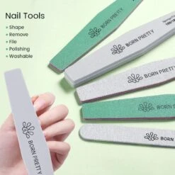 Washable Nail File -Born Pretty Salon zhu2 175752a2 de32 4cce 8915 0858d4f8fef4