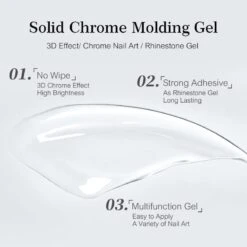 Semi-Solid Chrome Molding Gel 5g -Born Pretty Salon zi