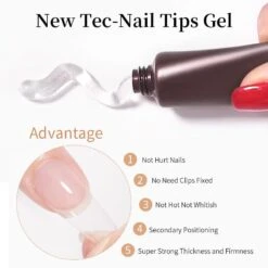 Clear Nail Tips Gel 15g -Born Pretty Salon zi1 c278af17 5045 4071 ac23 103097077581