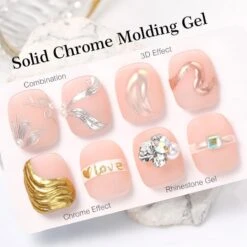 Semi-Solid Chrome Molding Gel 5g -Born Pretty Salon zi3 12977ee8 d4c0 4f77 9773 5e306459e635