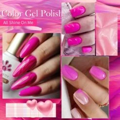 Rose Pink 6 Colors Gel Polish Set 25 10ml -Born Pretty Salon zi3 919a6abd 4ecd 4bf2 acaa 9debe3bdebbe