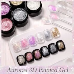 Auroras 3D Painted Gel A03 5ml -Born Pretty Salon zi3 e5a8362b 8c1f 4445 922f 24ee27309f8f