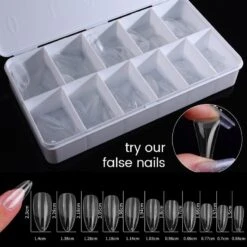 550pcs Almond Soft Gel Tips -Born Pretty Salon zi4 1