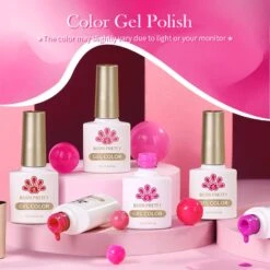 Rose Pink 6 Colors Gel Polish Set 25 10ml -Born Pretty Salon zi4 5c202d77 415a 4871 bd57 a5d375ab2144