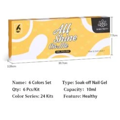 BORN PRETTY Nude 6 Colors Gel Polish Set 20 10ml -Born Pretty Salon zi5 5bf269e2 b282 4ef0 8eda 01ce1b6bb32f