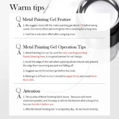 Super Shine Silver Metal Painting Gel -Born Pretty Salon zi8 48c789e4 bbd1 4bc5 a1b3 8ebc43dcdef4