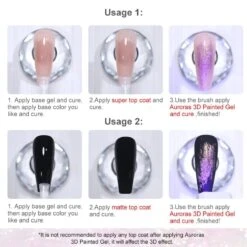 Auroras 3D Painted Gel A05 5ml -Born Pretty Salon zi8 9b3ab518 978c 4158 9e4e 918760879fc3