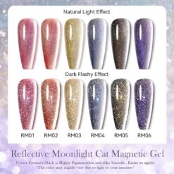 Reflective Moonlight Cat Magnetic Gel RM05 10ml -Born Pretty Salon zi d7c0d826 097a 44d6 84e8 216fec456d2f