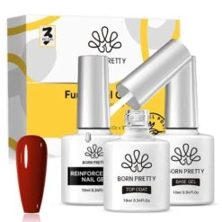 3pcs Set #01 Base Top Coat 10ml